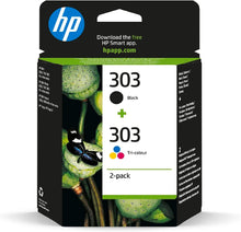 HP,HP 303 (3YM92AE) Original Printer Cartridges Multipack (1xblack, 1xcolor) - Gadcet.com