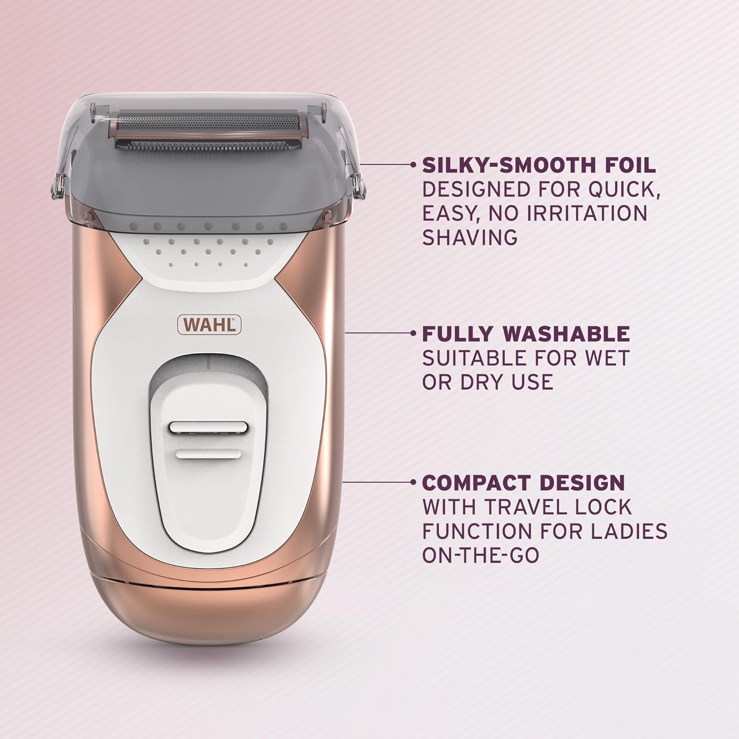 Buy Wahl,WAHL Ladies Shaver – Wet & Dry Electric Razor for Legs, Underarms & Bikini, Painless Hair Removal, Showerproof & Portable - Gadcet UK | UK | London | Scotland | Wales| Near Me | Cheap | Pay In 3 | Shaver & Trimmer