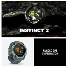 Garmin Instinct 3 GPS Smartwatch – 50mm, AMOLED, Neotropic