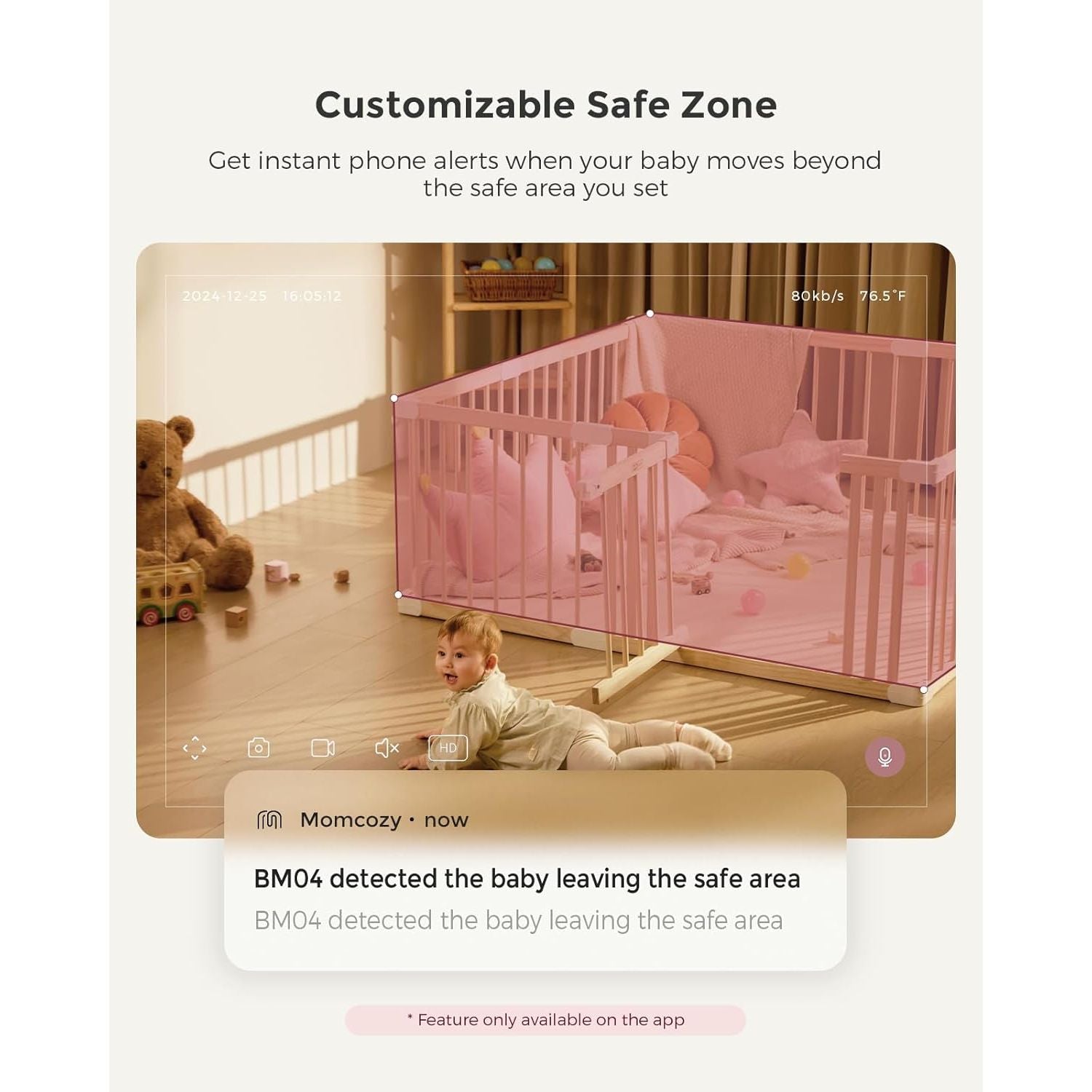 Buy Cashtro Ltd,Momcozy Smart WiFi Baby Monitor – 5" 1080P Screen, Camera & Audio, Motion - Gadcet UK | UK | London | Scotland | Wales| Near Me | Cheap | Pay In 3 | Video Baby Monitor