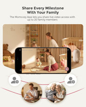 Momcozy Smart WiFi Baby Monitor – 5" 1080P Screen, Camera & Audio, Motion