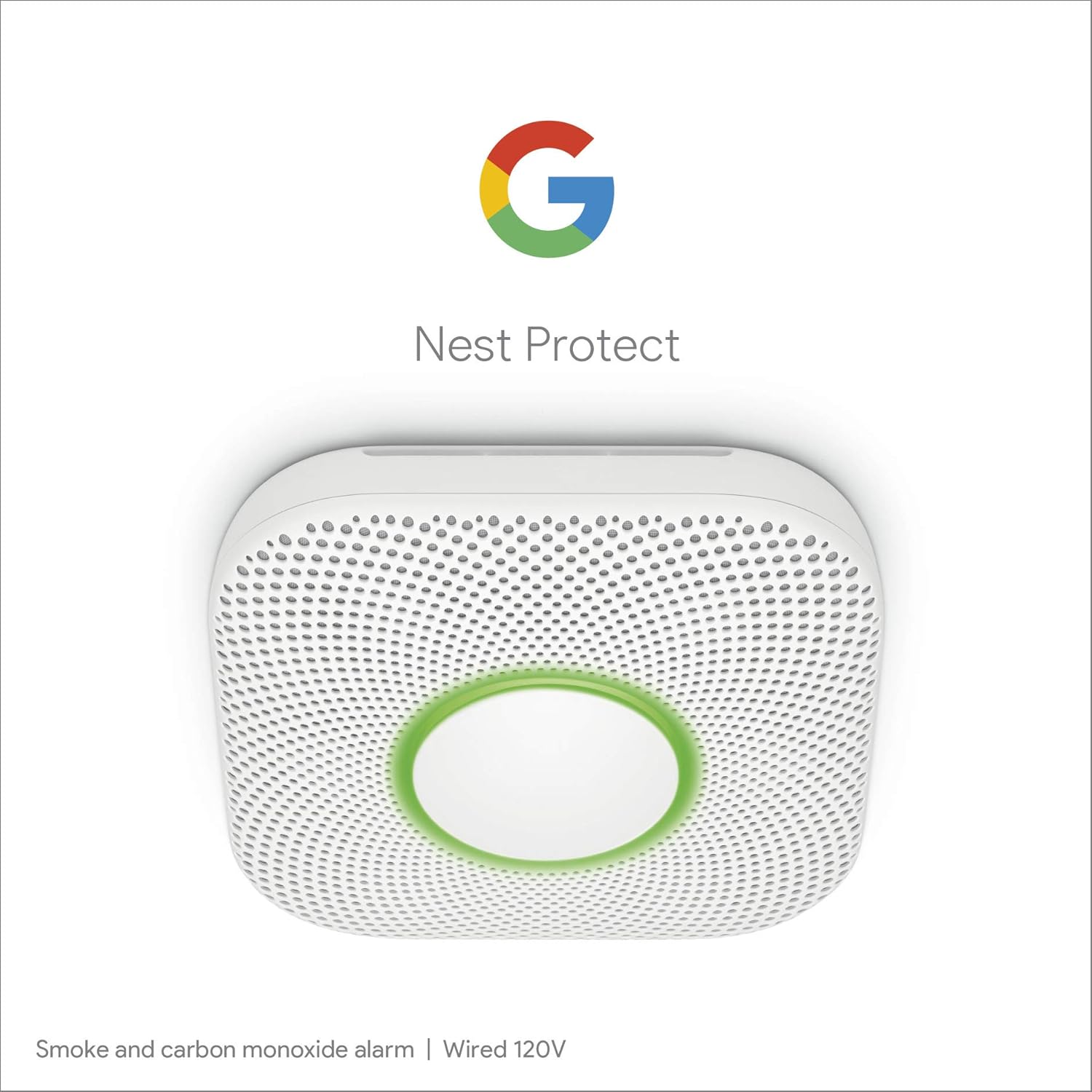 Buy Google,Google Nest Protect (Wired) – Smart Smoke & Carbon Monoxide Alarm | Voice Alerts & App Control - Gadcet UK | UK | London | Scotland | Wales| Near Me | Cheap | Pay In 3 | Smoke & Carbon Monoxide Detectors
