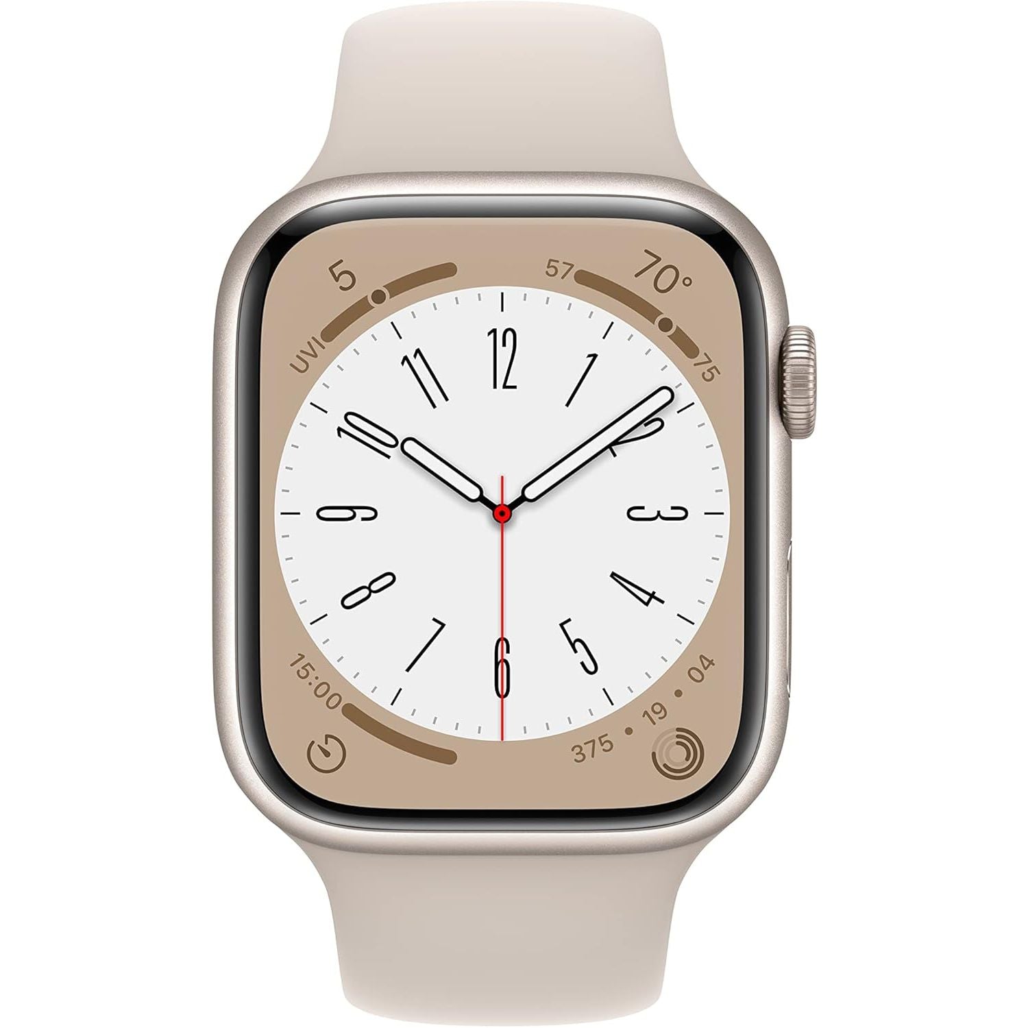 Buy Apple,Apple Watch Series 8 (GPS 45mm) - Starlight Aluminium with Midnight Sport Band - Gadcet UK | UK | London | Scotland | Wales| Near Me | Cheap | Pay In 3 | Smart Watches