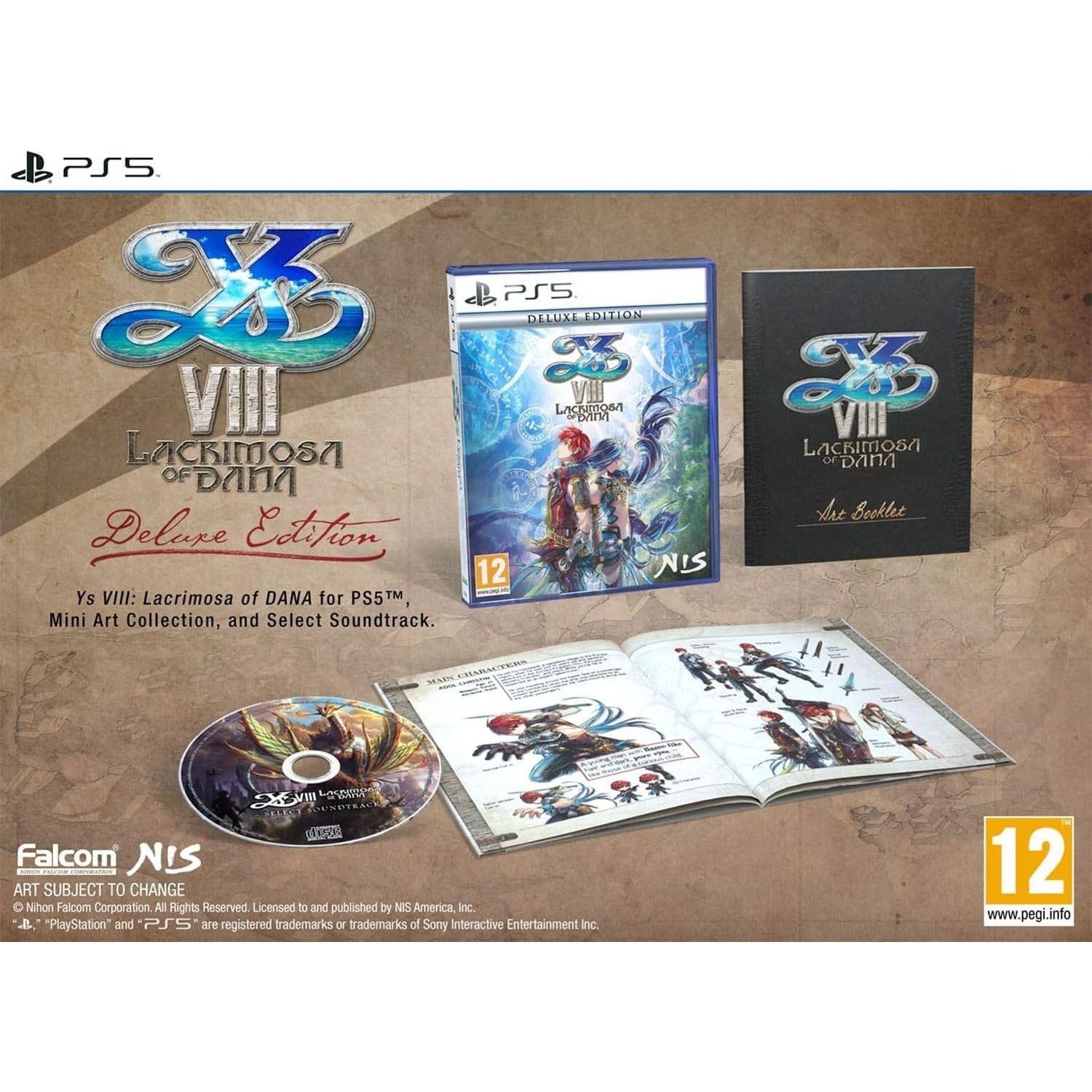 Buy PlayStation,Ys VIII: Lacrimosa of DANA - Deluxe Edition - PS5 Game - Gadcet UK | UK | London | Scotland | Wales| Near Me | Cheap | Pay In 3 | Video Game Software