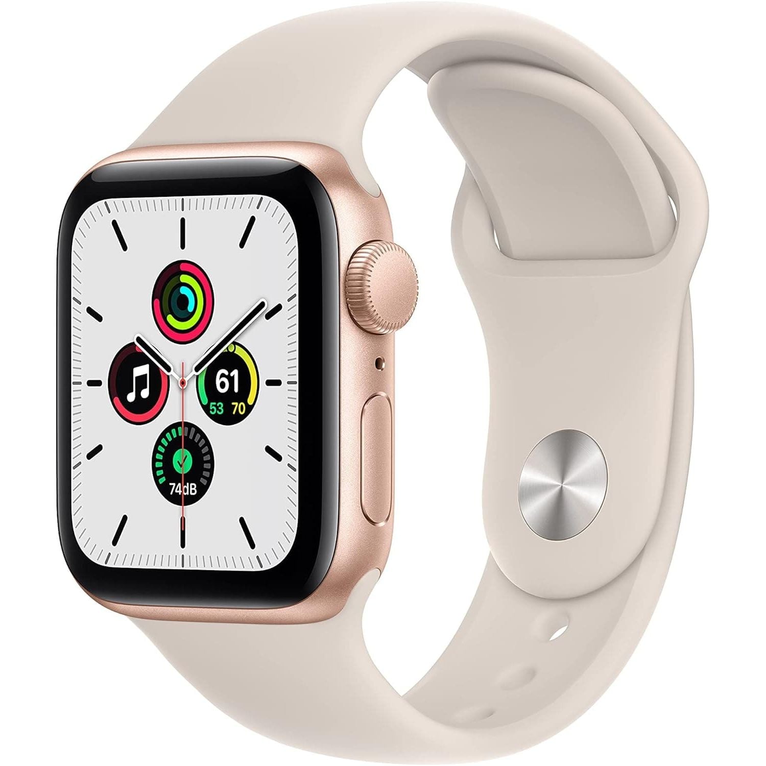Buy Apple,Apple Watch SE (1st Gen) 40mm Gold Aluminum - GPS + Cellular with Starlight Sport Band - Gadcet UK | UK | London | Scotland | Wales| Near Me | Cheap | Pay In 3 | Watches