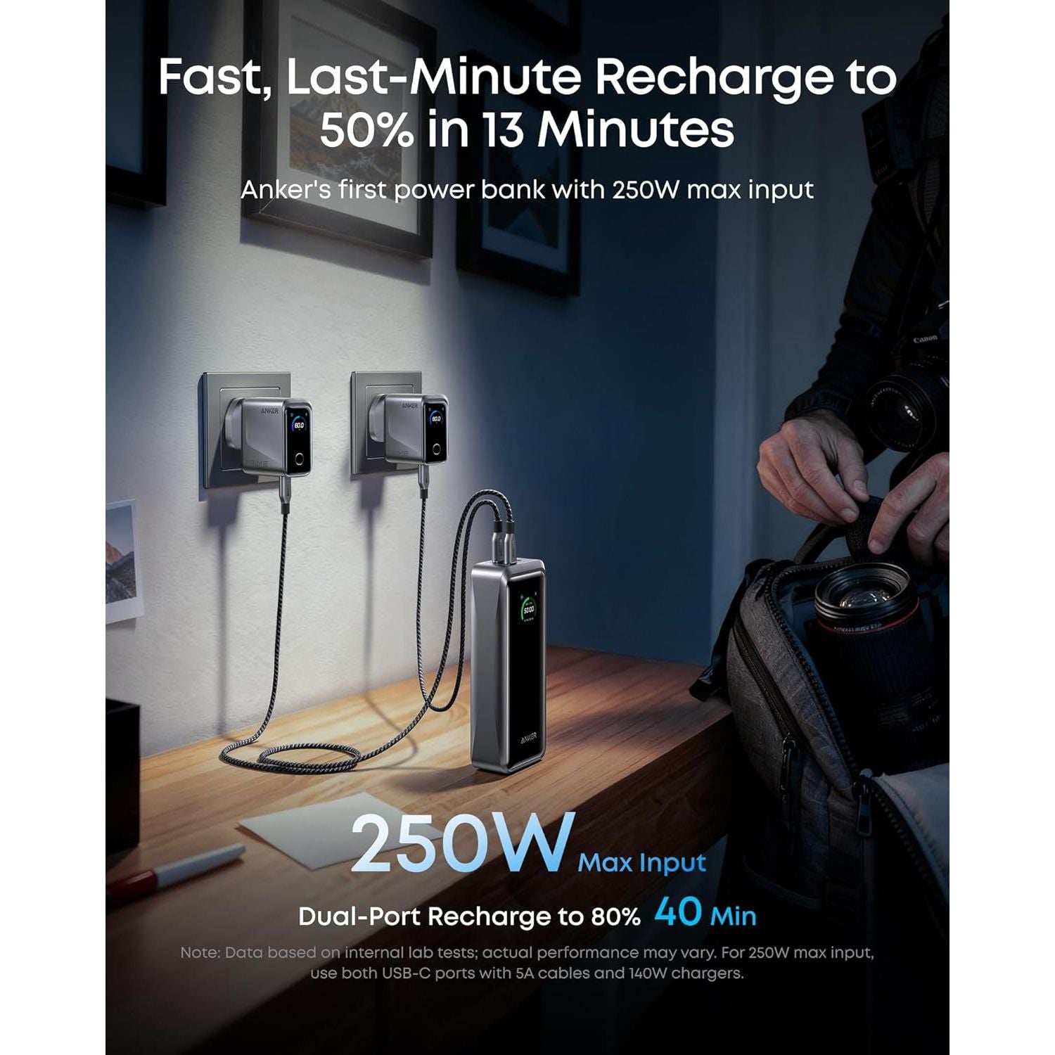 Buy Anker,Anker Prime Power Bank 26,250mAh 300W 3-Port Portable Charger - Gadcet UK | UK | London | Scotland | Wales| Near Me | Cheap | Pay In 3 | Power Adapter & Charger Accessories