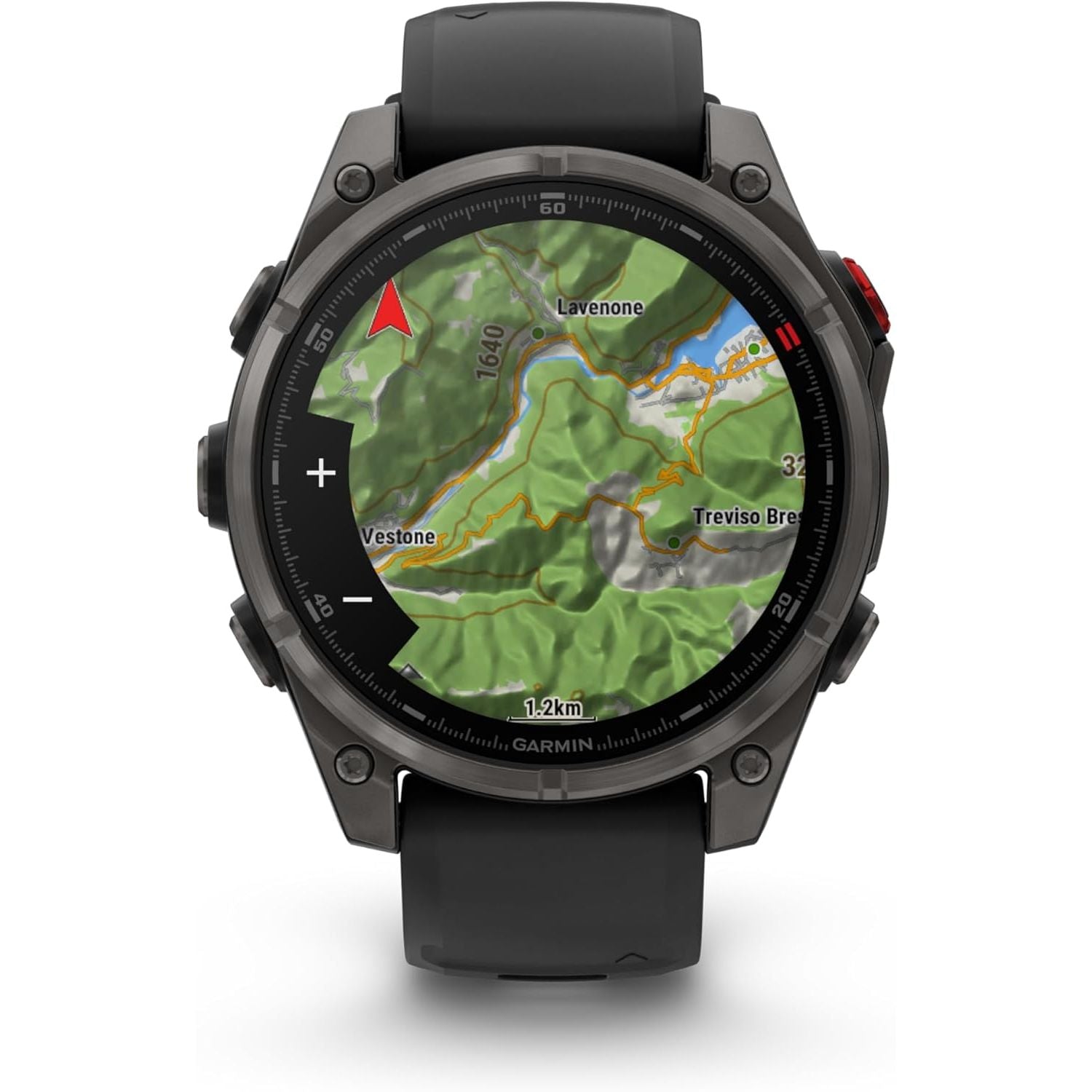 Buy GARMIN,GARMIN fēnix 8 Pro AMOLED Premium Multisport GPS Smartwatch – 47mm, Sapphire Lens, Carbon Gray DLC Titanium (Black/Pebble Gray Band), Built-in Speaker, Up to 27 Days Battery - Gadcet UK | UK | London | Scotland | Wales| Near Me | Cheap | Pay In 3 | Smart Watches