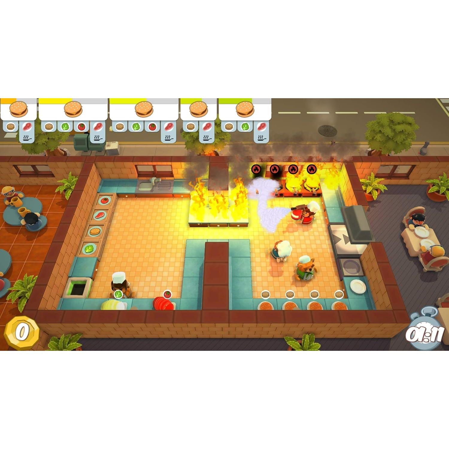 Buy Nintendo Game,Overcooked! + Overcooked! 2 special edition - Nintendo Switch Game - Gadcet UK | UK | London | Scotland | Wales| Near Me | Cheap | Pay In 3 | Video Game Software