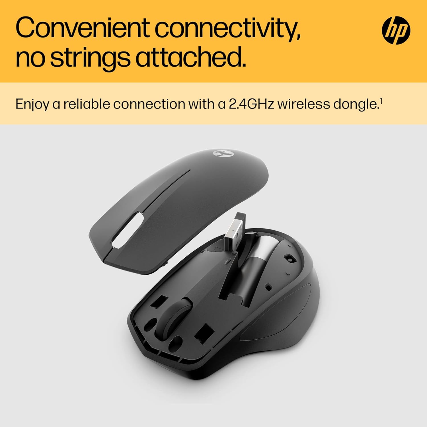 Buy HP,HP 280 Silent Wireless Mouse, 1600 DPI, Blue Optical Tech, Ergonomic, 90% Noise Reduction, Black - Gadcet UK | UK | London | Scotland | Wales| Near Me | Cheap | Pay In 3 | Keyboard & Mouse