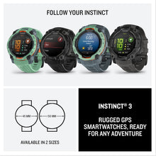 Garmin Instinct 3 GPS Smartwatch – 50mm, AMOLED, Neotropic