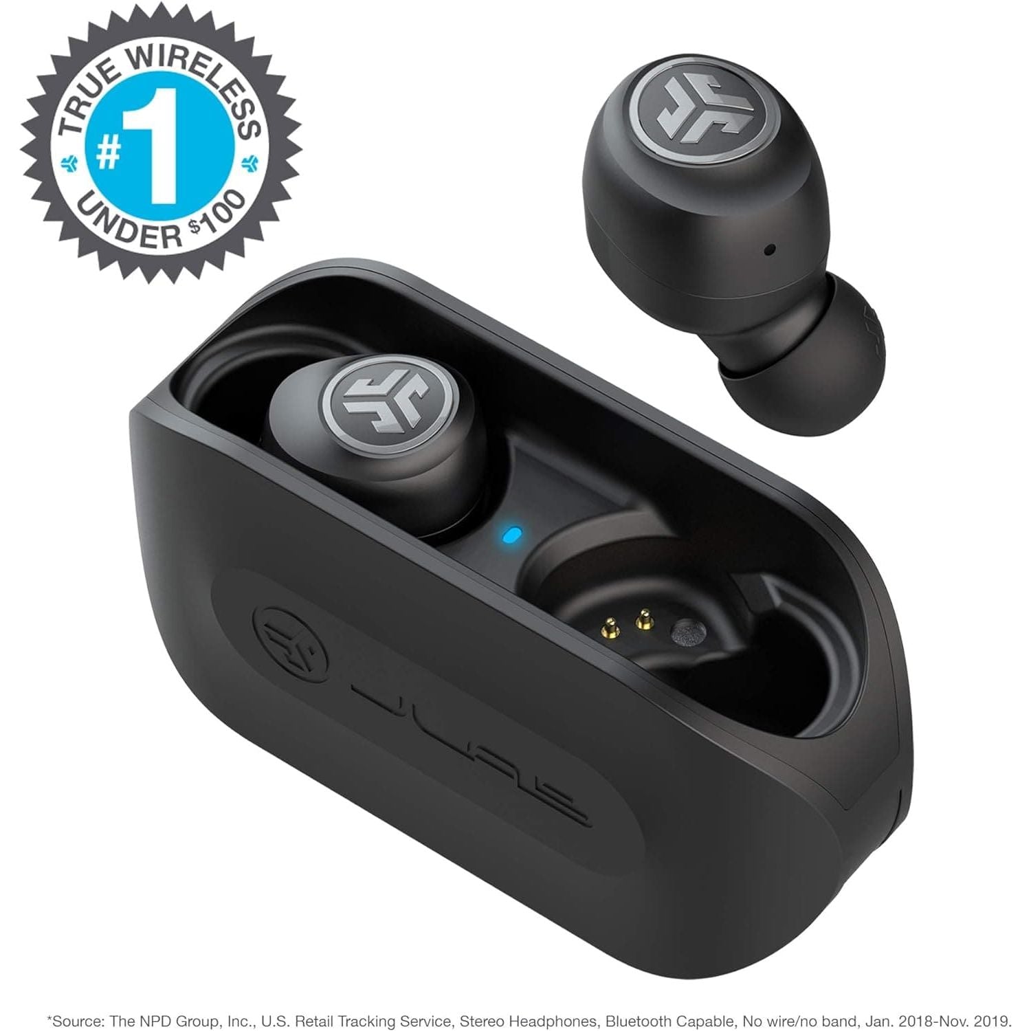 Buy JLab,JLab Go Air Wireless Earphones, True Wireless Ear Buds - Black - Gadcet UK | UK | London | Scotland | Wales| Ireland | Near Me | Cheap | Pay In 3 | Earphones