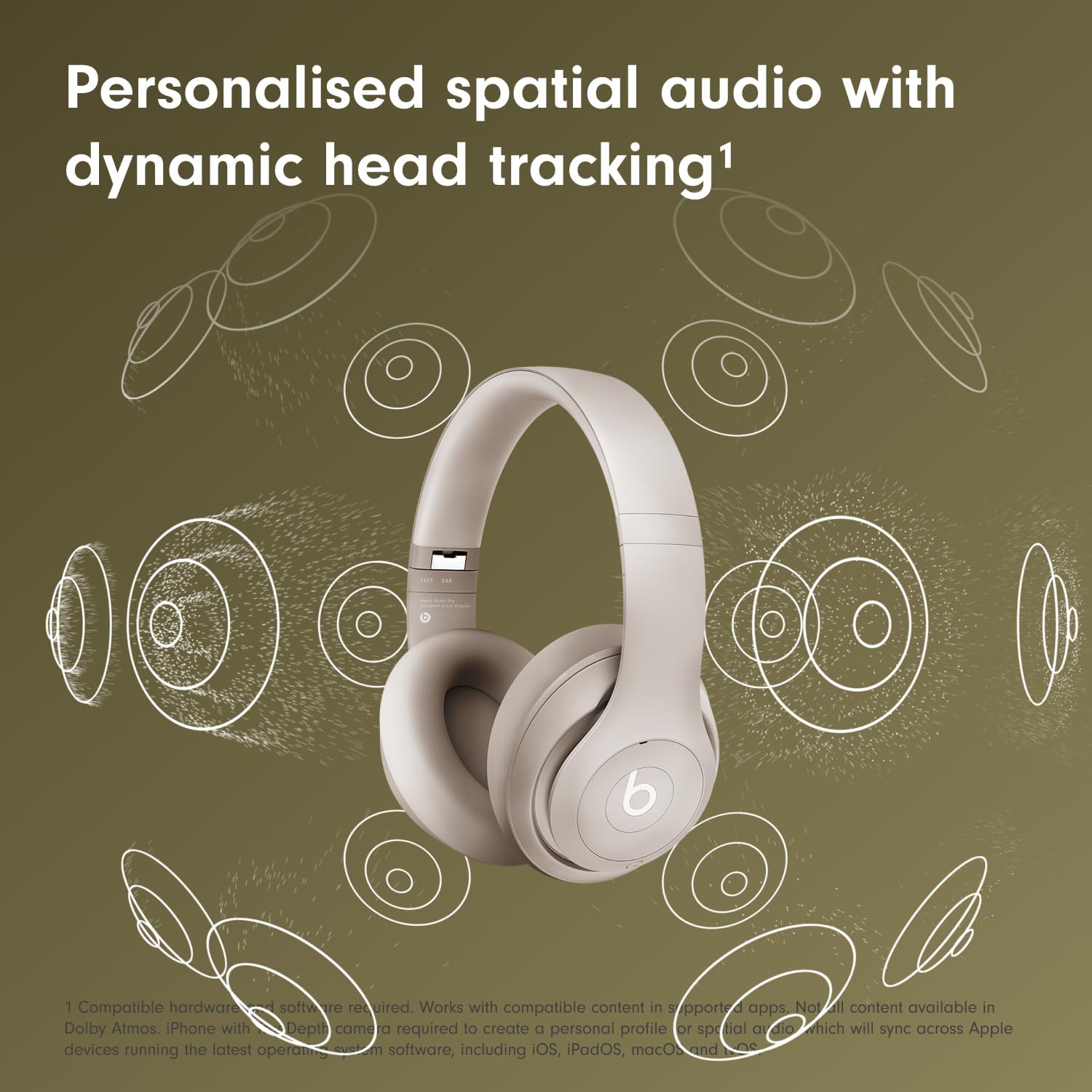 Buy Alann Trading Limited,beats Studio Pro – Wireless Bluetooth Noise Cancelling Headphones – Personalised Spatial Audio, USB-C Lossless Audio, Apple & Android Compatibility, Up to 40 Hours Battery Life – Sandstone - Gadcet UK | UK | London | Scotland | Wales| Near Me | Cheap | Pay In 3 | Headphones & Headsets