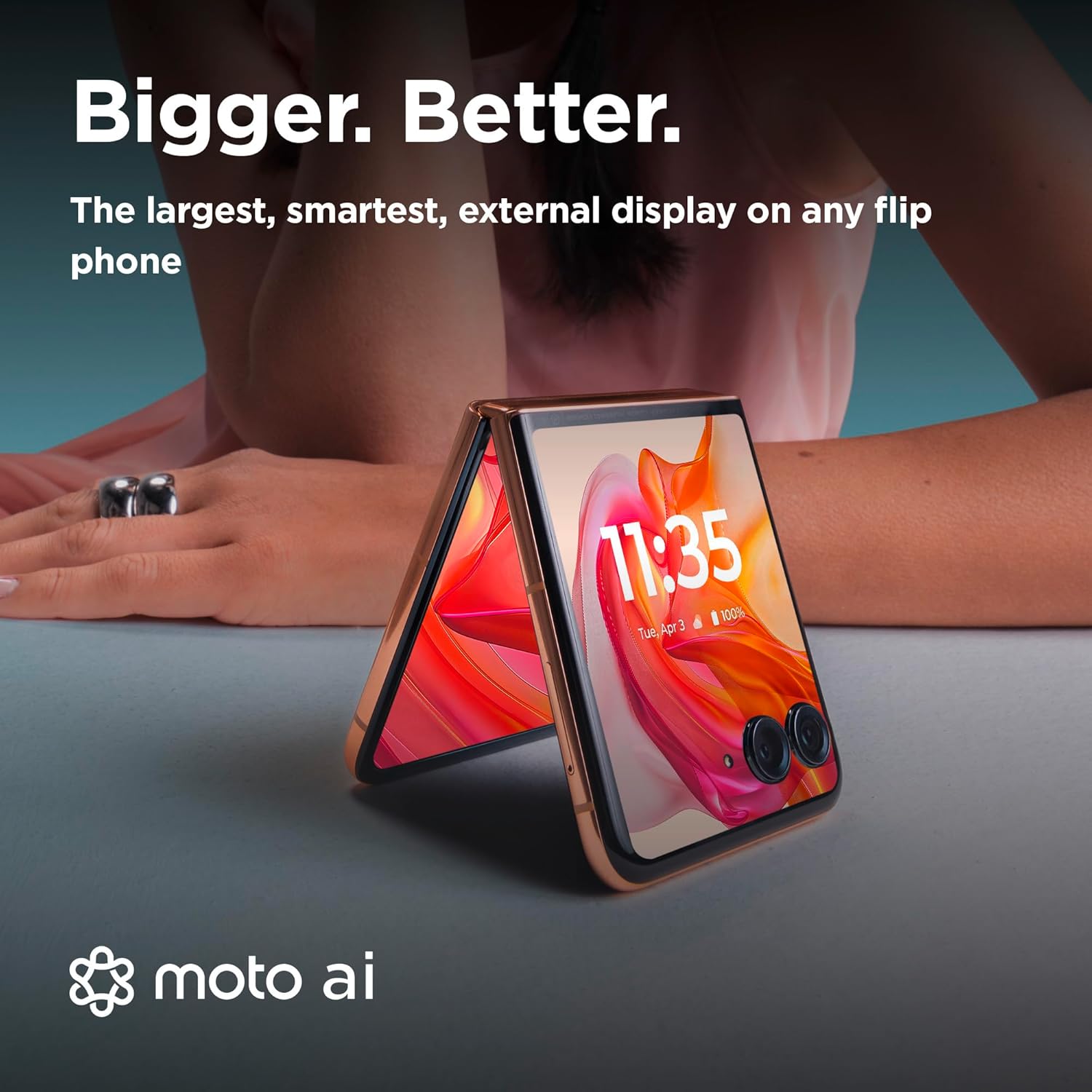 Buy Motorola,Moto Razr 50 Ultra 12GB RAM, 512GB Storage, SIM-Free Unlocked Smartphone, Peach Fuzz - Gadcet UK | UK | London | Scotland | Wales| Near Me | Cheap | Pay In 3 | Unlocked Mobile Phone