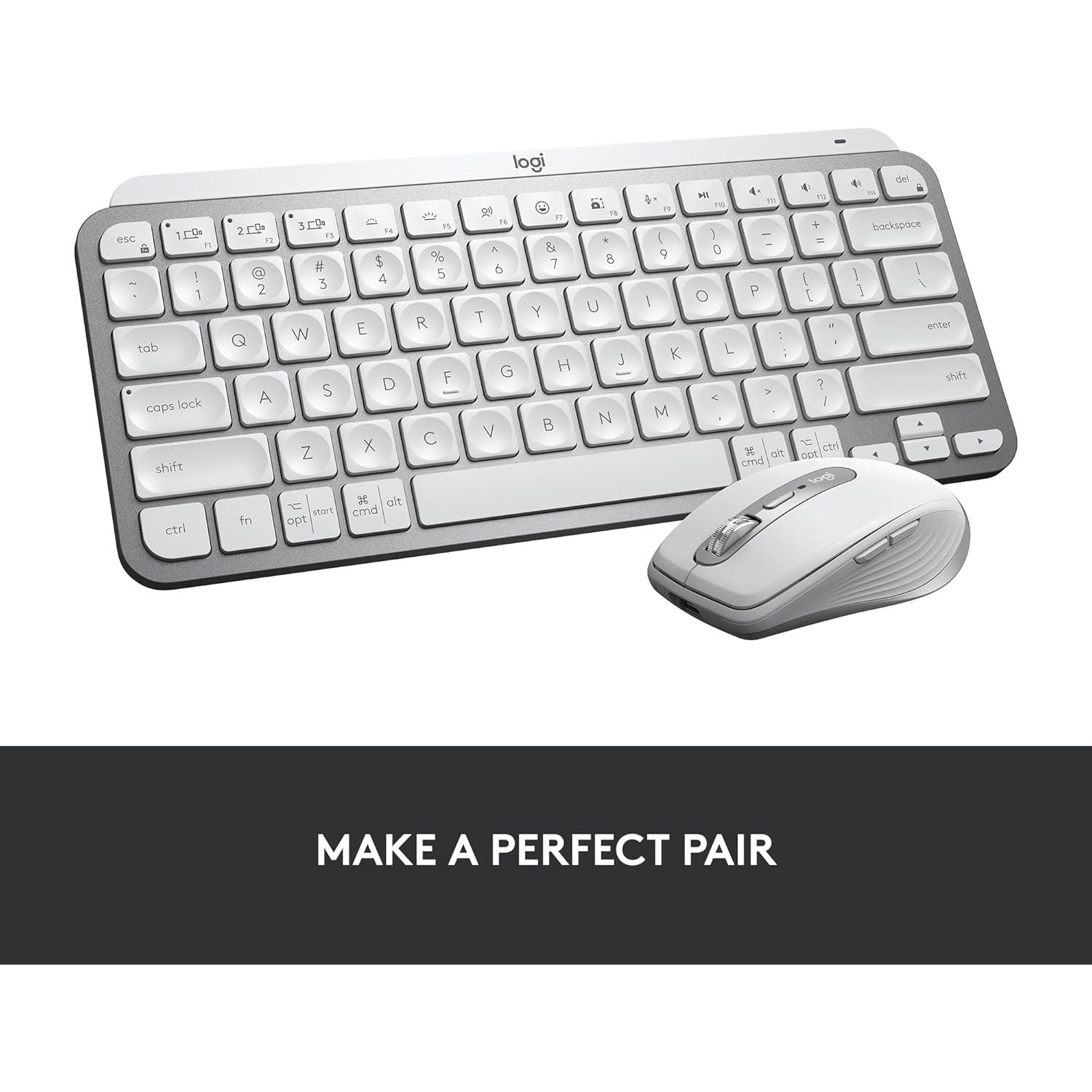 Buy Logitech,Logitech MX Keys Mini Minimalist Wireless Illuminated Keyboard – Pale Grey (QWERTY UK Layout) - Gadcet UK | UK | London | Scotland | Wales| Near Me | Cheap | Pay In 3 | Keyboards