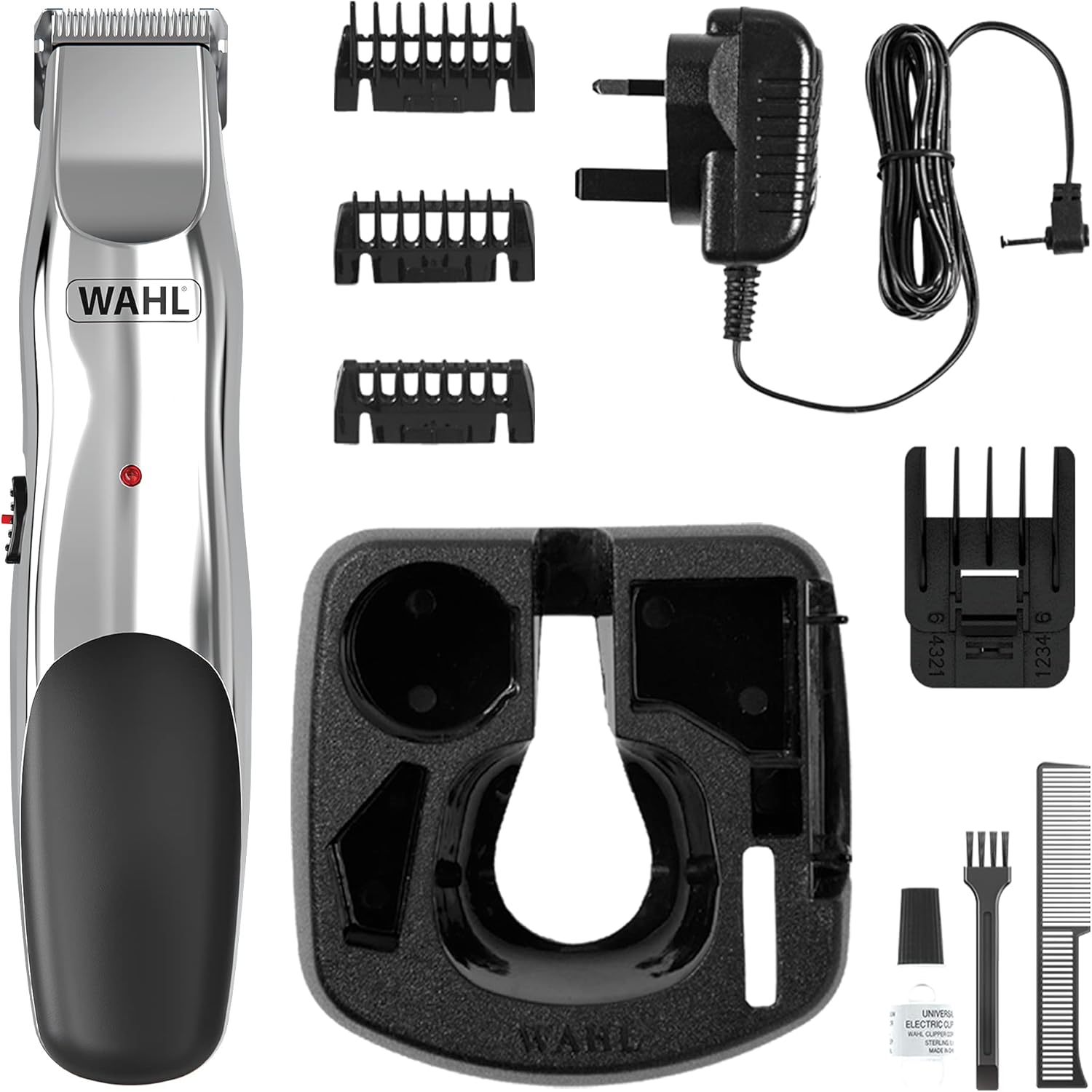 Buy Wahl,Wahl Groomsman Rechargeable Beard Trimmer - Cordless Stubble & Beard Trimmer, Male Grooming Set, Gifts for Him, Beard Care Kit - Gadcet UK | UK | London | Scotland | Wales| Near Me | Cheap | Pay In 3 | Trimmer & Shavers