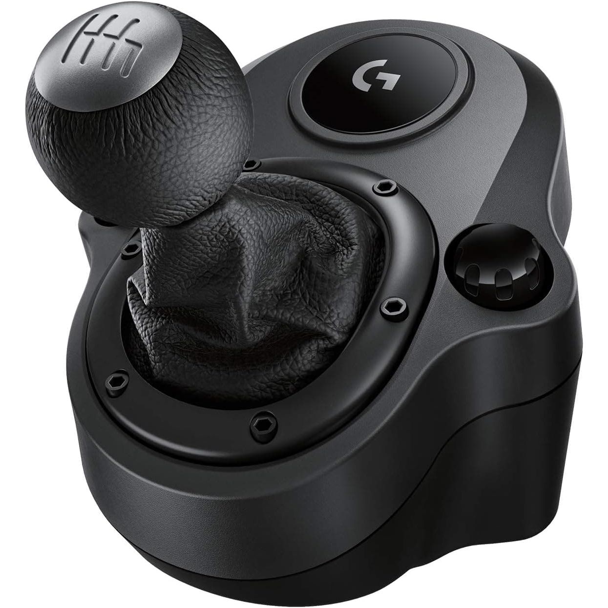 Buy Logitech,Logitech G Driving Force Wired gear lever for G923, G29 or G920, 6 gears, Push Down reverse gear, steel and leather, Black - Gadcet UK | UK | London | Scotland | Wales| Near Me | Cheap | Pay In 3 | Home Game Console Accessories