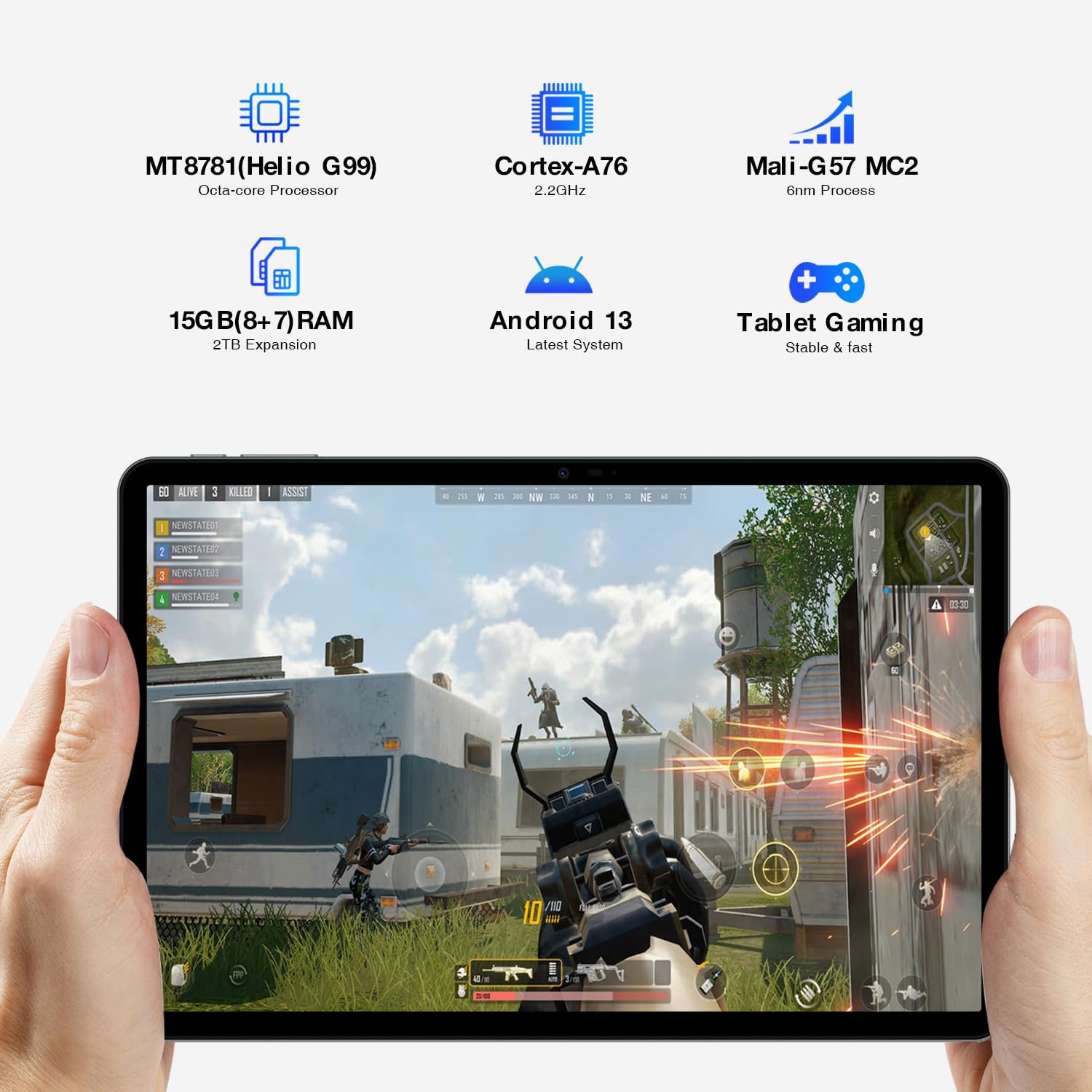 Buy DOOGEE,DOOGEE T30 Pro 11-inch Tablet – 2.5K Display, 15GB RAM + 256GB ROM (TF up to 2TB), 20MP/8MP Cameras, Android 13, 4G-LTE, Wi-Fi (2.4GHz & 5GHz), Face Unlock, Bluetooth 5.2, 8580mAh Battery, 33W Fast Charging, Grey - Gadcet UK | UK | London | Scotland | Wales| Near Me | Cheap | Pay In 3 | Tablet Computers