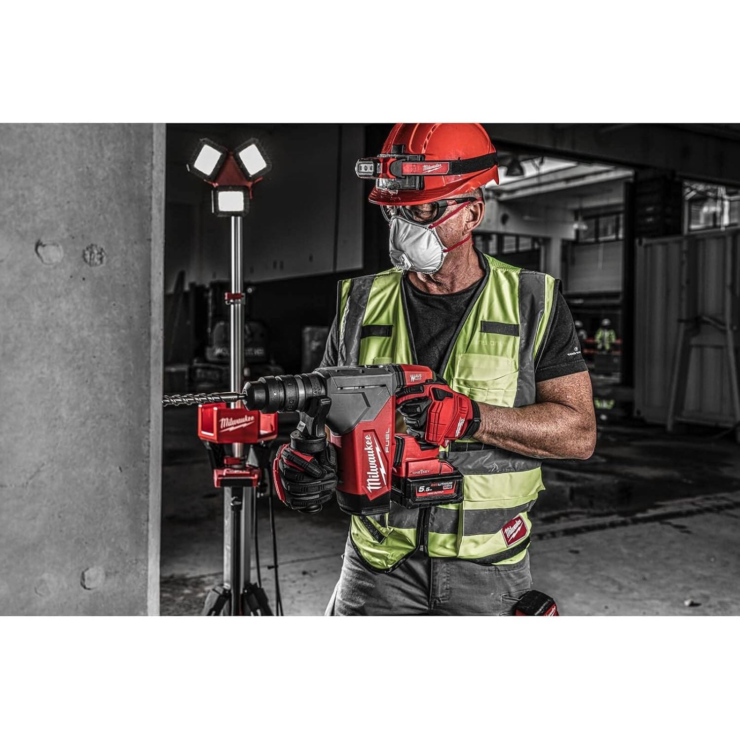 Buy Milwaukee,Milwaukee M18 ONEFHPX Fuel 18V Cordless Brushless SDS Plus Drill - 2 x 5.5Ah Li-Ion - Gadcet UK | UK | London | Scotland | Wales| Near Me | Cheap | Pay In 3 | Handheld Power Drills