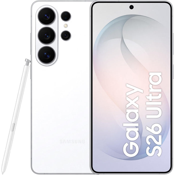 Buy Samsung,Samsung Galaxy S26 Ultra 5G 256GB AI Smartphone – White, 12GB RAM, 200MP Camera, S Pen - Gadcet UK | UK | London | Scotland | Wales| Near Me | Cheap | Pay In 3 | Unlocked Mobile Phone