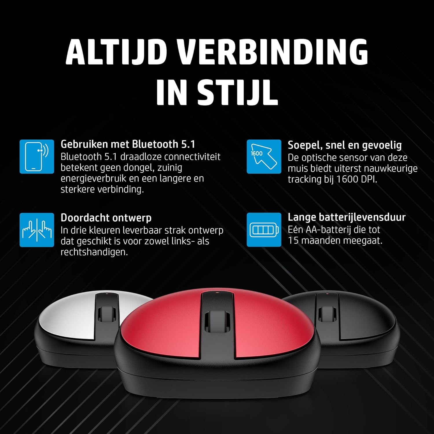 Buy HP,HP 240 Bluetooth Mouse, Silver, Bluetooth 5.1, Wireless, Precise Sensor, 1600 DPI Optical Mouse Sensor, Lightweight & Easy to Connect, AES technology, Silver - Gadcet UK | UK | London | Scotland | Wales| Near Me | Cheap | Pay In 3 | Keyboard & Mouse