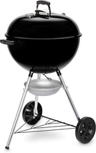 Buy Weber,Weber Original Kettle Charcoal Grill Barbecue, 57cm E-5710 BBQ Grill with Lid Cover, Thermometer, Stand & Wheels Freestanding Outdoor Oven & Cooker with Porcelain-Enamelled Bowl - Black - Gadcet UK | UK | London | Scotland | Wales| Near Me | Cheap | Pay In 3 | Outdoor Grills