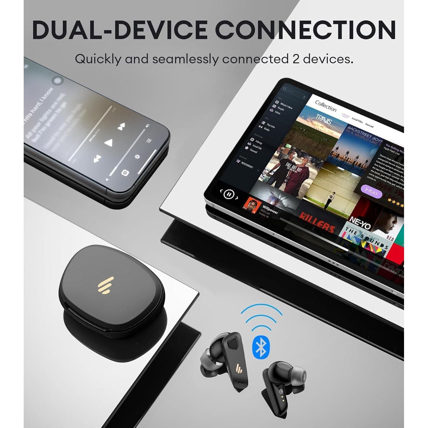 Buy Edifier,Edifier NeoBuds Pro 2 Multi-Channel Noise Cancelling Earbuds with Spatial Audio, Hi-Res Sound, LDAC & LHDC, Bluetooth 5.3, Fast Charging, 8 Mics for Clear Calls, Black - Gadcet UK | UK | London | Scotland | Wales| Near Me | Cheap | Pay In 3 | Headphones & Headsets