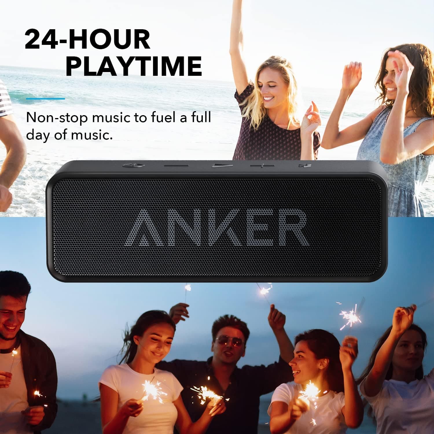 Buy Anker,Anker Soundcore IPX5 Portable Bluetooth Speaker - Black - Gadcet | UK | London | Scotland | Wales| Near Me | Cheap | Pay In 3 | Bluetooth Speakers
