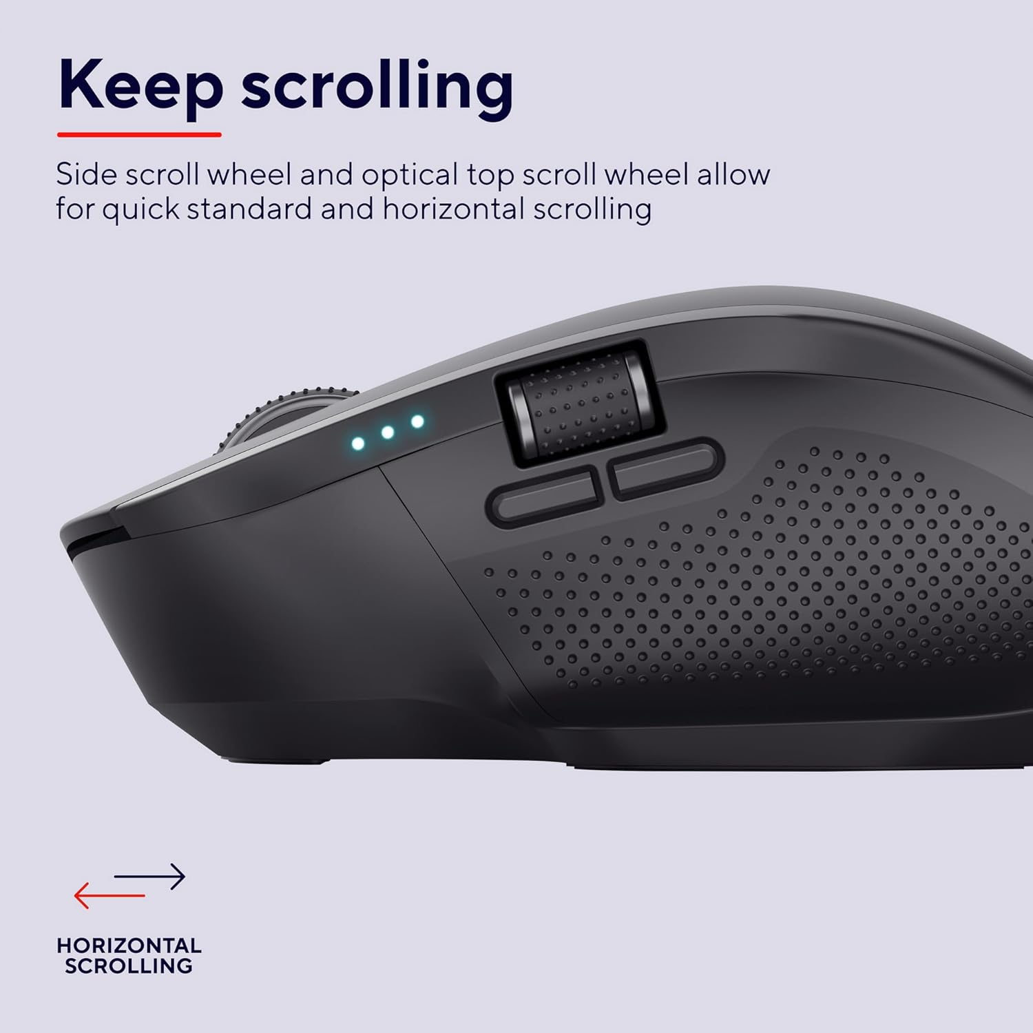 Buy Trust Gaming,Trust Ozaa+ Multi-Device Wireless Mouse – Bluetooth & 2.4GHz, Silent, Programmable, Rechargeable, 60% Recycled Plastic, Side Scroll Wheel – Black - Gadcet UK | UK | London | Scotland | Wales| Near Me | Cheap | Pay In 3 | Keyboard & Mouse
