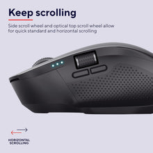 Buy Trust Gaming,Trust Ozaa+ Multi-Device Wireless Mouse – Bluetooth & 2.4GHz, Silent, Programmable, Rechargeable, 60% Recycled Plastic, Side Scroll Wheel – Black - Gadcet UK | UK | London | Scotland | Wales| Near Me | Cheap | Pay In 3 | Keyboard & Mouse