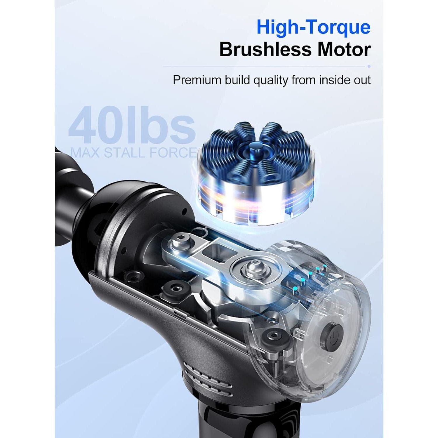Buy BOB AND BRAD,Bob and Brad T2 Massage Gun, Massage Gun Deep Tissue Upgraded 4000mAh Battery 10mm Amplitude, Percussion Handheld Massager with Type-C Charging for Muscle Pain Relief Recovery, Gifts for Men Women - Gadcet UK | UK | London | Scotland | Wales| Near Me | Cheap | Pay In 3 | Electric Foot Massagers