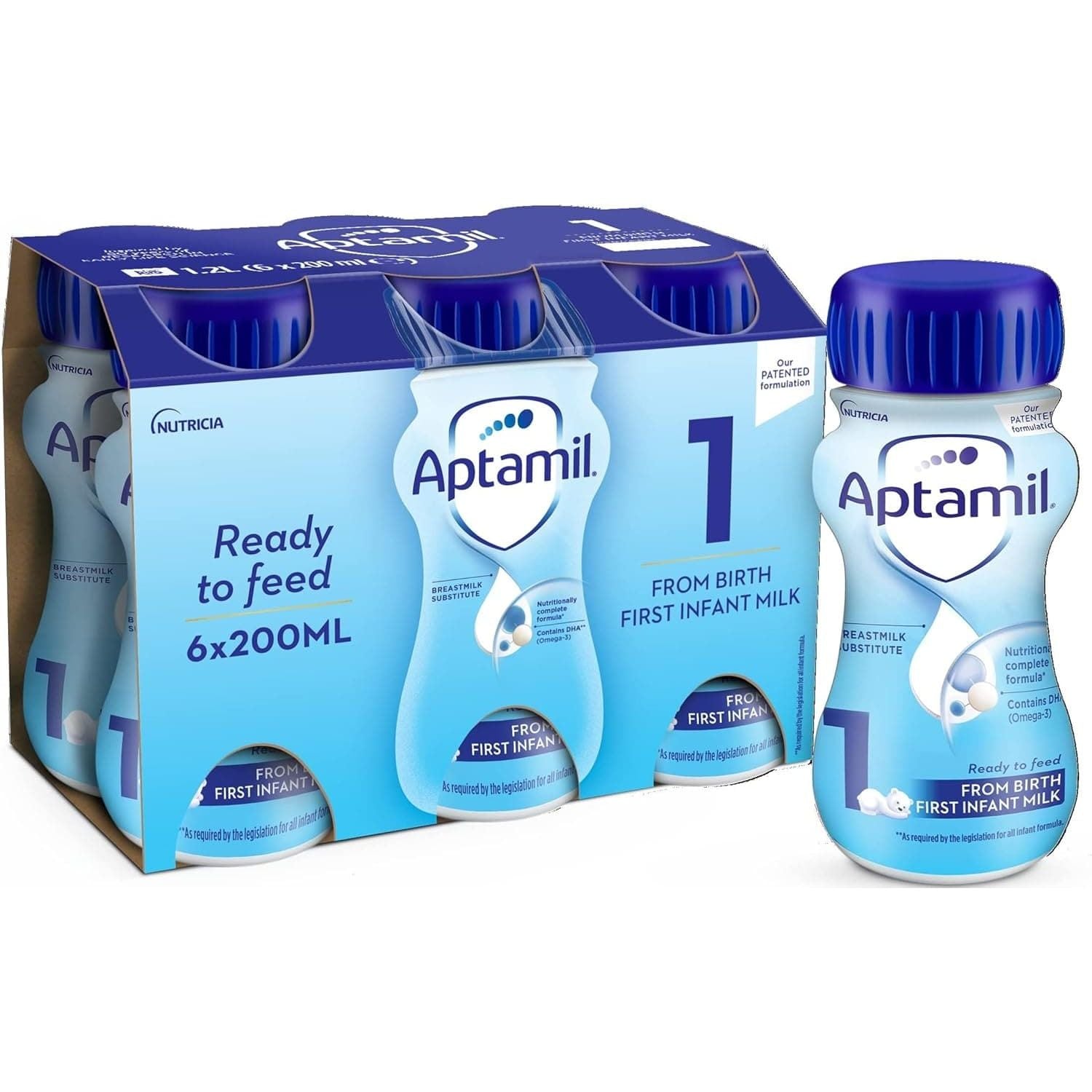Buy APTAMIL,Aptamil 1 First Infant Baby Milk Ready to Use Liquid Formula, from Birth, 6x200 ml (Pack of 3) - Gadcet UK | UK | London | Scotland | Wales| Ireland | Near Me | Cheap | Pay In 3 | Health Care
