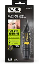 Buy Wahl,Wahl Extreme Grip Detail Trimmer – 2-in-1 Personal Trimmer for Eyebrows, Nose, and Ear Hair, Painless, Washable Heads, Cordless, Battery-Operated - Gadcet UK | UK | London | Scotland | Wales| Near Me | Cheap | Pay In 3 | Trimmer Kit