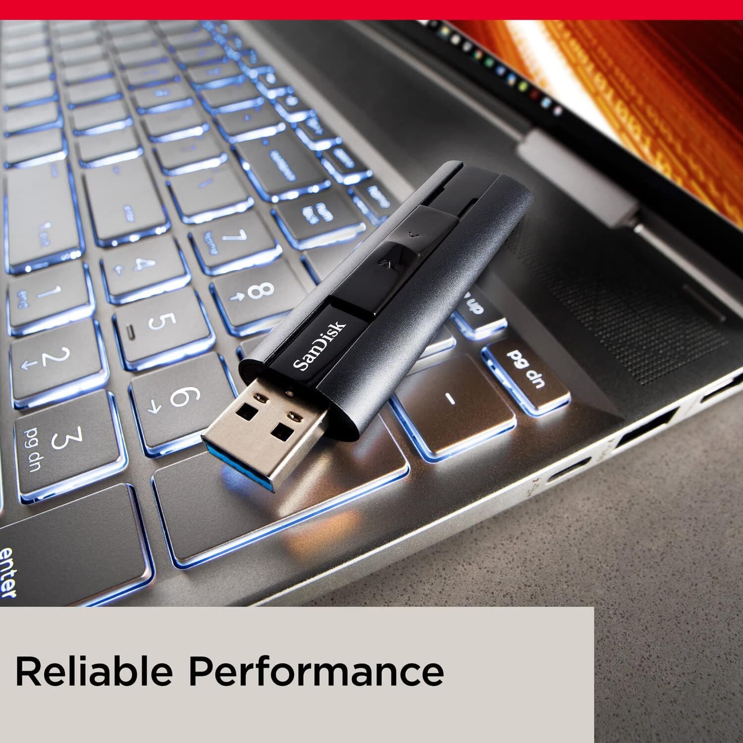 Buy Sandisk,SanDisk Extreme PRO 128GB USB 3.2 Solid State Flash Drive, Up to 420MB/s Read Up to 380MB/s Write - Gadcet UK | UK | London | Scotland | Wales| Near Me | Cheap | Pay In 3 | USB Flash Drives