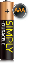 Duracell,Duracell Simply Alkaline AAA Batteries - Pack of 6 - Gadcet.com