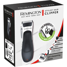 Buy Remington,Remington Hair Clipper & Detail Trimmer Kit - 25 Pieces, 6 Comb Attachments (3mm-25mm), Sectioning Clips, Scissors, Storage Pouch, 40 Min Cordless Usage - HC367 - Gadcet UK | UK | London | Scotland | Wales| Near Me | Cheap | Pay In 3 | Hair Clippers & Trimmers