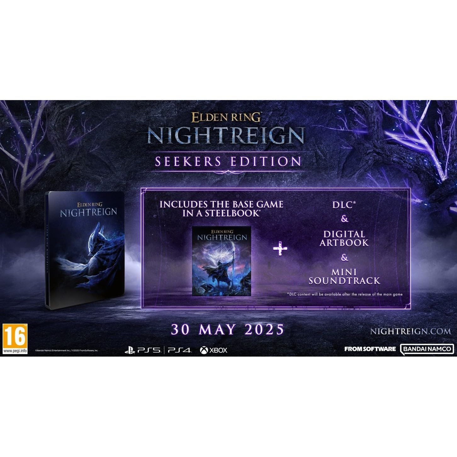 Buy PlayStation,Elden Ring Nightreign Seekers Edition - PS5 Game - Gadcet UK | UK | London | Scotland | Wales| Near Me | Cheap | Pay In 3 | Video Game Software