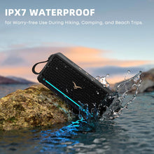 StageSound Portable Bluetooth Speaker - 40W, IPX7 Waterproof, Powerful Bass, LED Lights, Wireless Speaker for Home & Outdoors