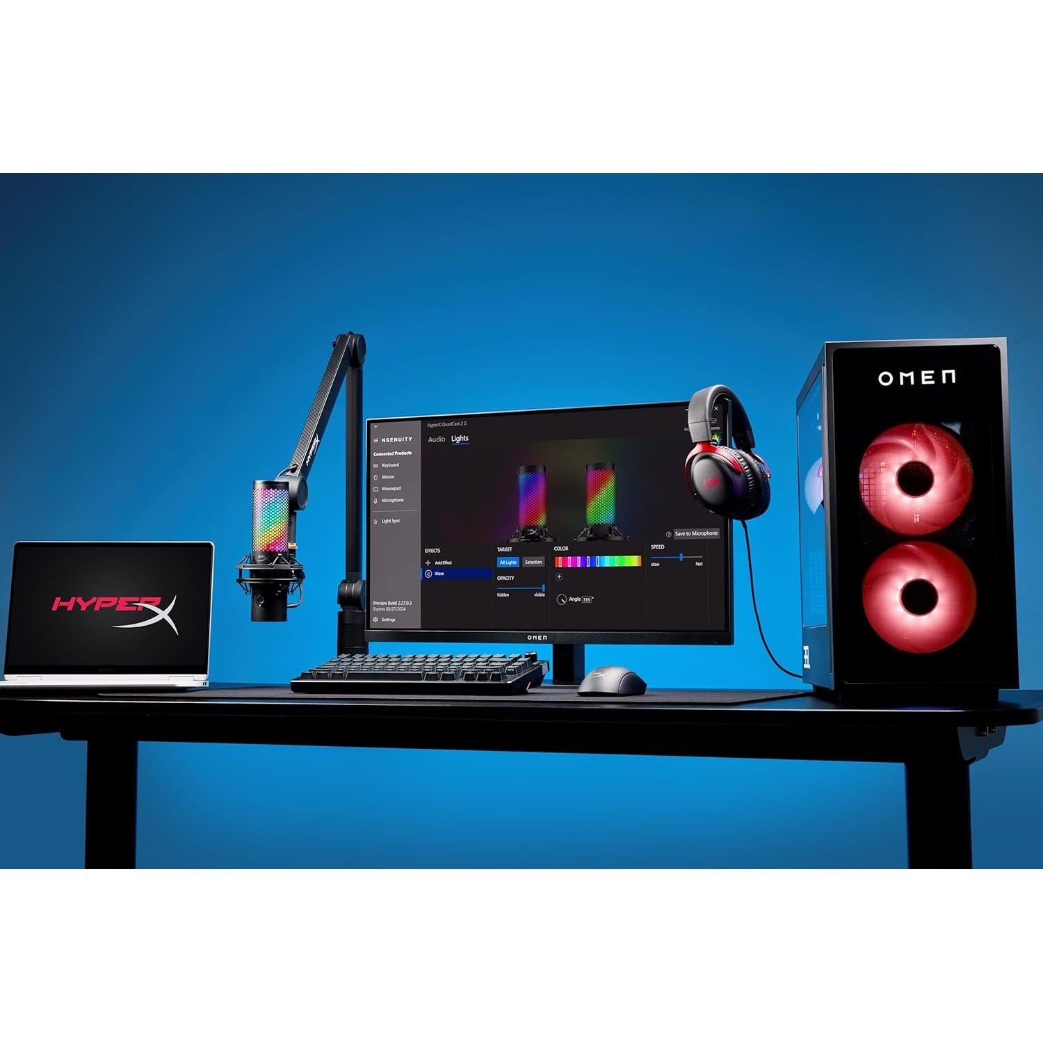 Buy HyperX,HyperX QuadCast S USB Microphone – RGB Lighting, Shock Mount, Onboard Controls, USB-C, for PC & Mac – Black - Gadcet UK | UK | London | Scotland | Wales| Near Me | Cheap | Pay In 3 | Microphones