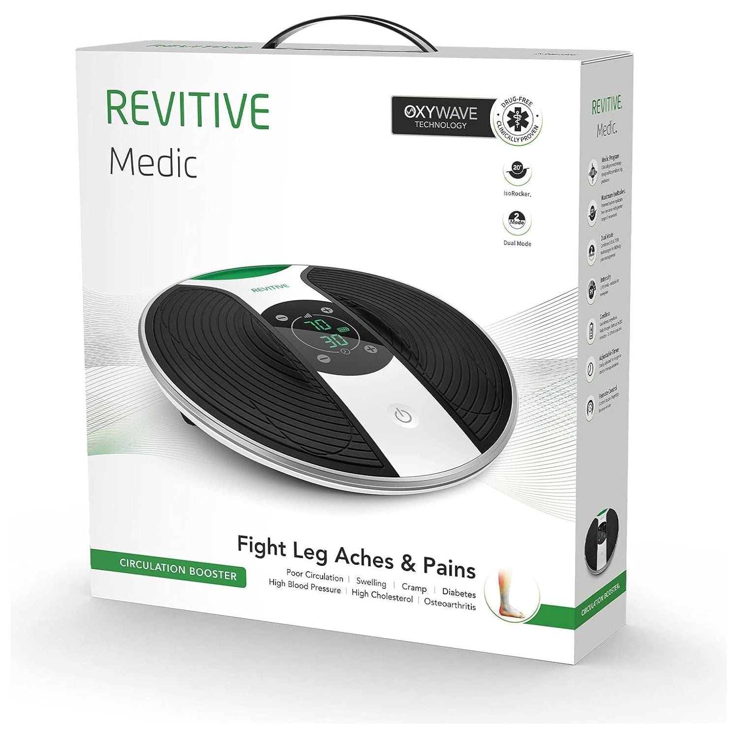 Buy Revitive,Revitive Medic Circulation Booster - Drug-Free Relief for Aching Legs, Swollen Feet & Ankles - Gadcet UK | UK | London | Scotland | Wales| Near Me | Cheap | Pay In 3 | Electrical Muscle Stimulators