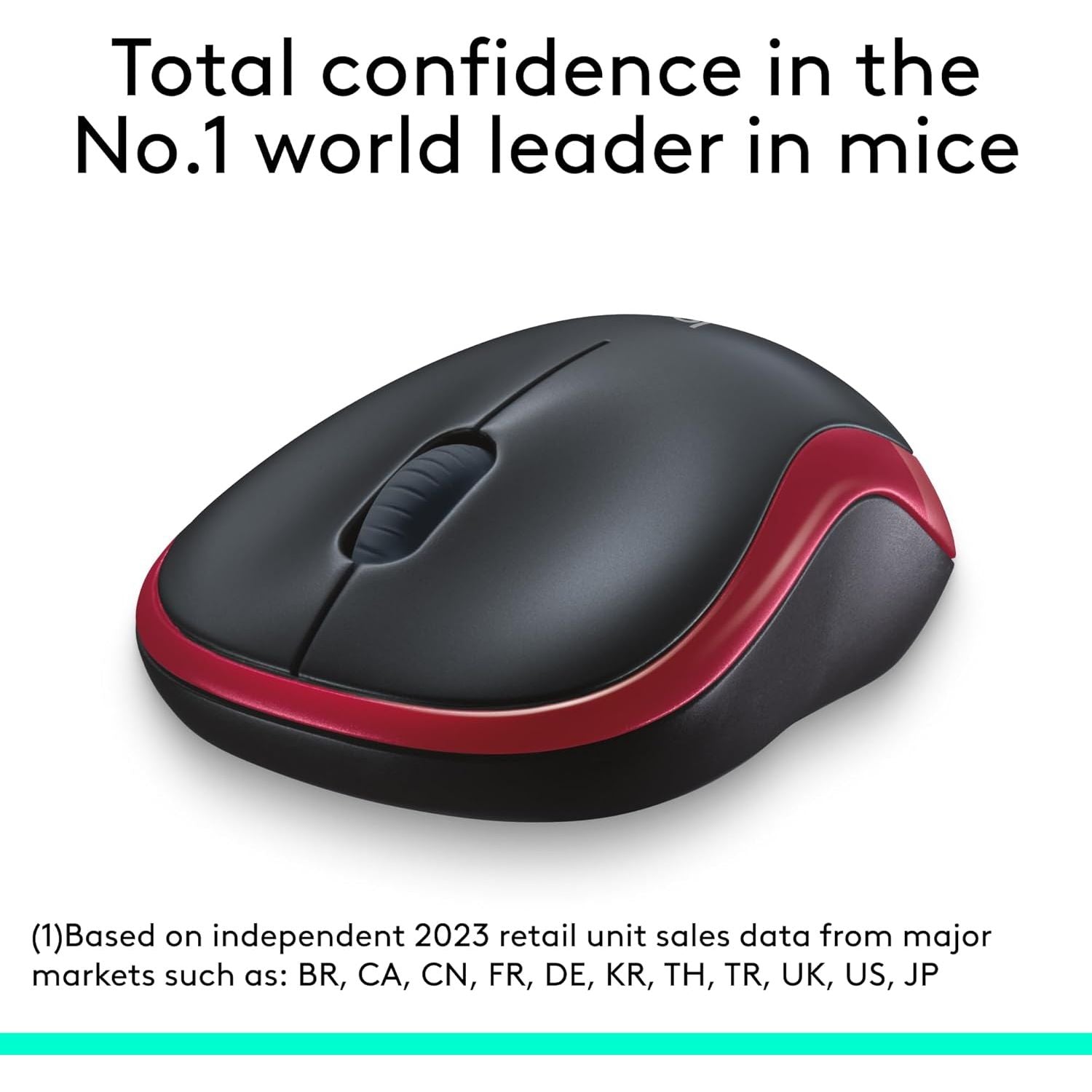 Buy Logitech,Logitech M185 Wireless Mouse - 2.4GHz, USB Receiver, 12-Month Battery, 1000 DPI, Ambidextrous - Red - Gadcet UK | UK | London | Scotland | Wales| Near Me | Cheap | Pay In 3 | Keyboard & Mouse