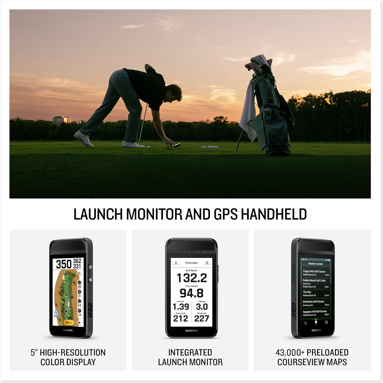 Buy Garmin,Garmin Approach® G82 Portable Golf Launch Monitor & GPS Device – Large Colour Touchscreen, Performance Tracking - Gadcet UK | UK | London | Scotland | Wales| Near Me | Cheap | Pay In 3 | Golf Training Aids