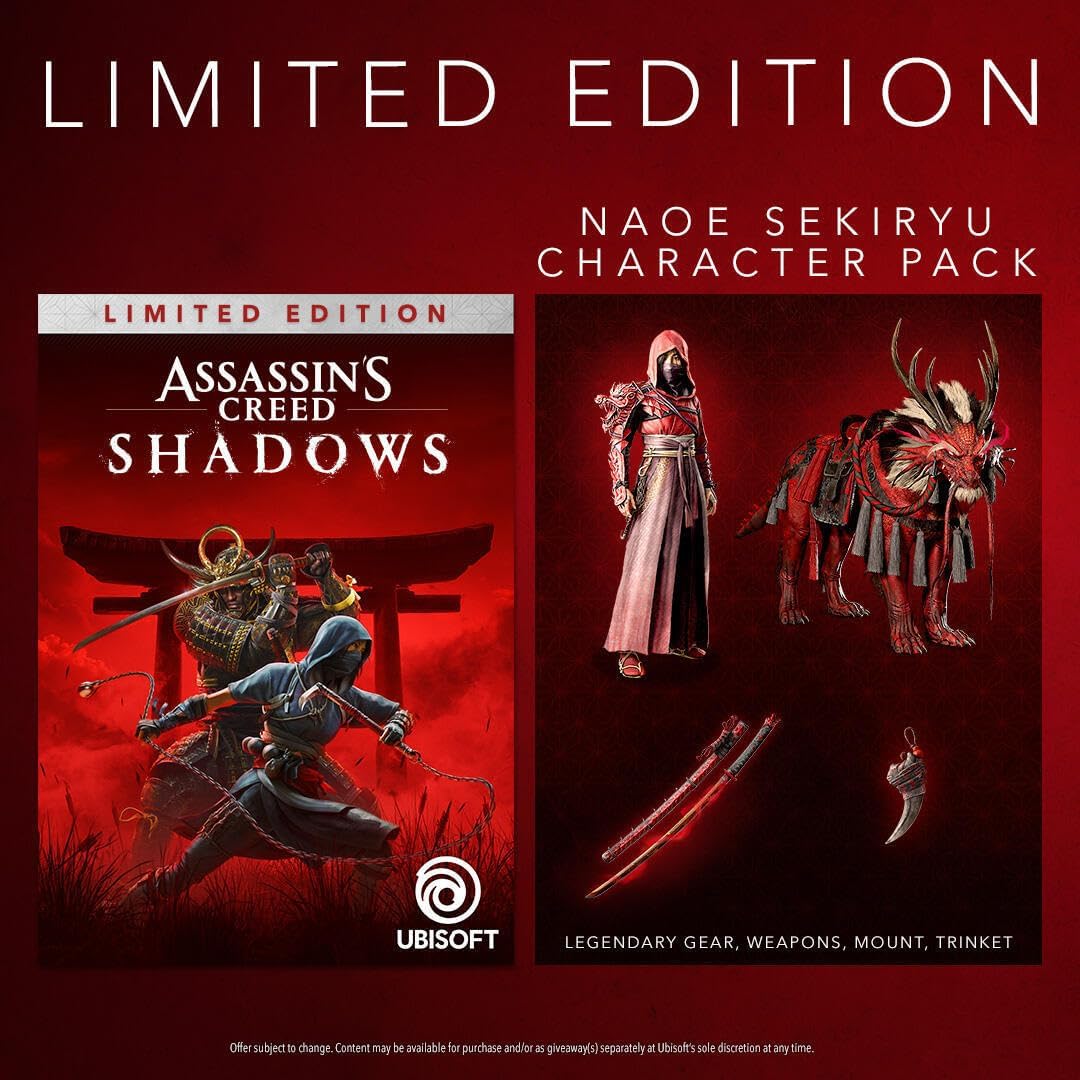 Buy Play station,Assassin's Creed Shadows Limited Edition (PS5) - Gadcet UK | UK | London | Scotland | Wales| Near Me | Cheap | Pay In 3 | Video Game Console
