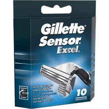 Buy Gillette,Gillette Sensor Excel Razor Blades for Men, Pack of 10 Refill Blades - Gadcet UK | UK | London | Scotland | Wales| Near Me | Cheap | Pay In 3 | Shaving & Grooming