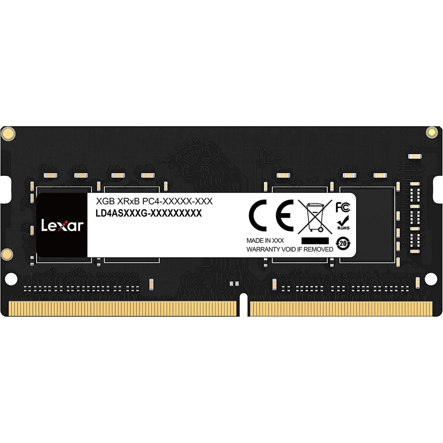 Buy Lexar,Lexar SODIMM DDR4 RAM 8GB 3200 MHz, 260-Pin SODIMM Laptop Memory, High Performance SO-DIMM, PC Laptop Computer Memory (LD4AS008G-B3200GSST) - Gadcet UK | UK | London | Scotland | Wales| Near Me | Cheap | Pay In 3 | RAM