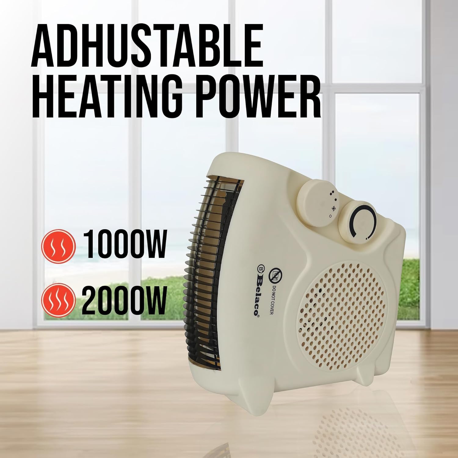 Buy Belaco,Belaco BFH22C Fan Heater – 2000W, 2 Heat Settings, Overheat Protection - Gadcet UK | UK | London | Scotland | Wales| Near Me | Cheap | Pay In 3 | Fans & Cooling