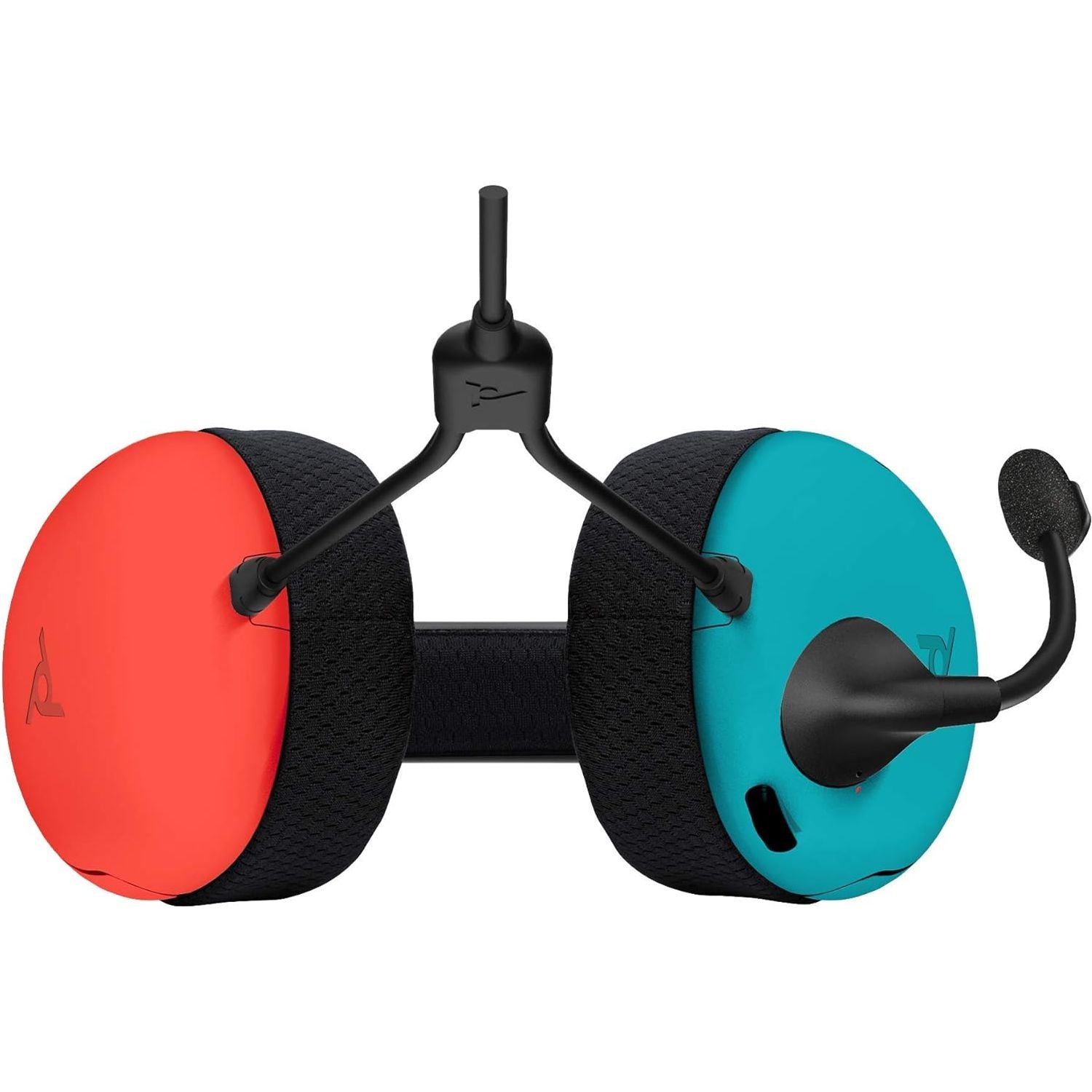 Buy PDP,PDP Gaming LVL40 Stereo Headset with Mic for Nintendo Switch - PC, iPad, Mac, Laptop Compatible, Noise Cancelling, Lightweight, On-Ear, 3.5mm Jack - Neon Blue-Red - Gadcet UK | UK | London | Scotland | Wales| Near Me | Cheap | Pay In 3 | Headphones & Headsets