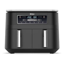 Buy SHARK,Ninja Foodi Dual Zone Digital Air Fryer, 2 Drawers, 7.6L, 6-in-1, Uses No Oil, Air Fry, Max Crisp, Roast, Bake, Reheat, Dehydrate, Cooks 4-6 Portions, Non-Stick, Dishwasher Safe Baskets, Black AF300UK - Gadcet UK | UK | London | Scotland | Wales| Near Me | Cheap | Pay In 3 | Air Fryers