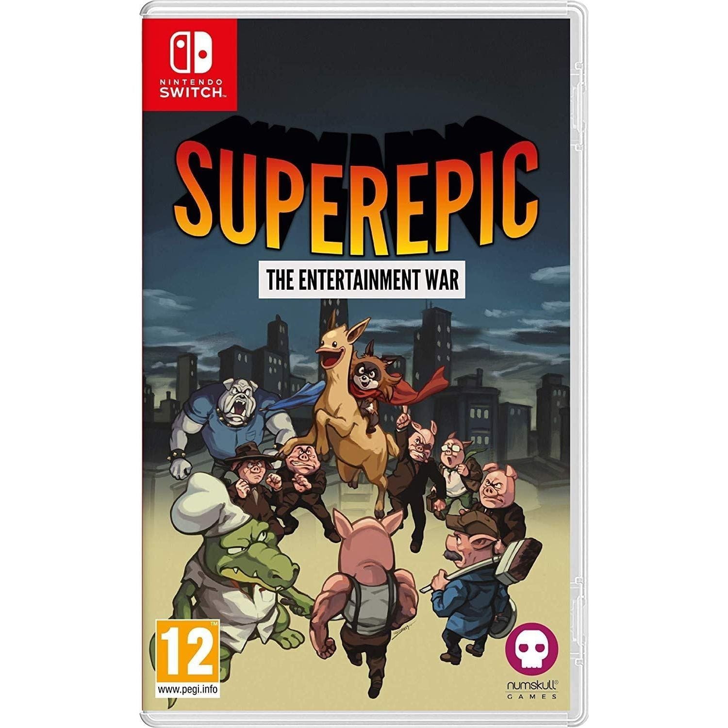 Buy Nintendo Switch,SuperEpic: The Entertainment War - Nintendo Switch Game - Gadcet UK | UK | London | Scotland | Wales| Near Me | Cheap | Pay In 3 | Video Game Software