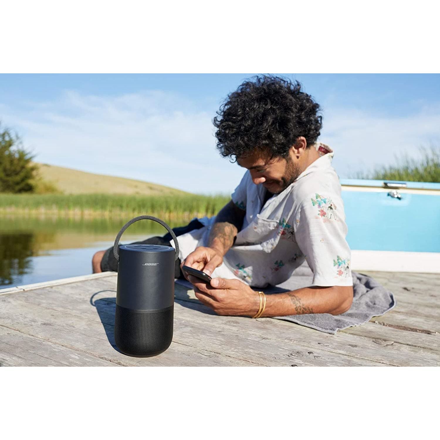 Buy Bose,Bose Portable Smart Speaker - With Alexa Voice Control - Black - Gadcet.com | UK | London | Scotland | Wales| Ireland | Near Me | Cheap | Pay In 3 | Speakers