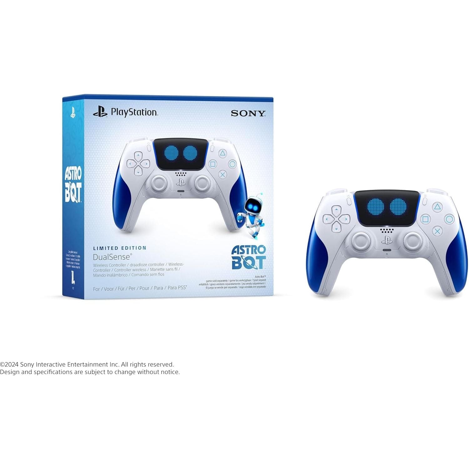 Buy PlayStation,PlayStation Dual Sense PS5 Wireless Controller - Astrobot Limited Edition - Gadcet UK | UK | London | Scotland | Wales| Near Me | Cheap | Pay In 3 | Game Controllers